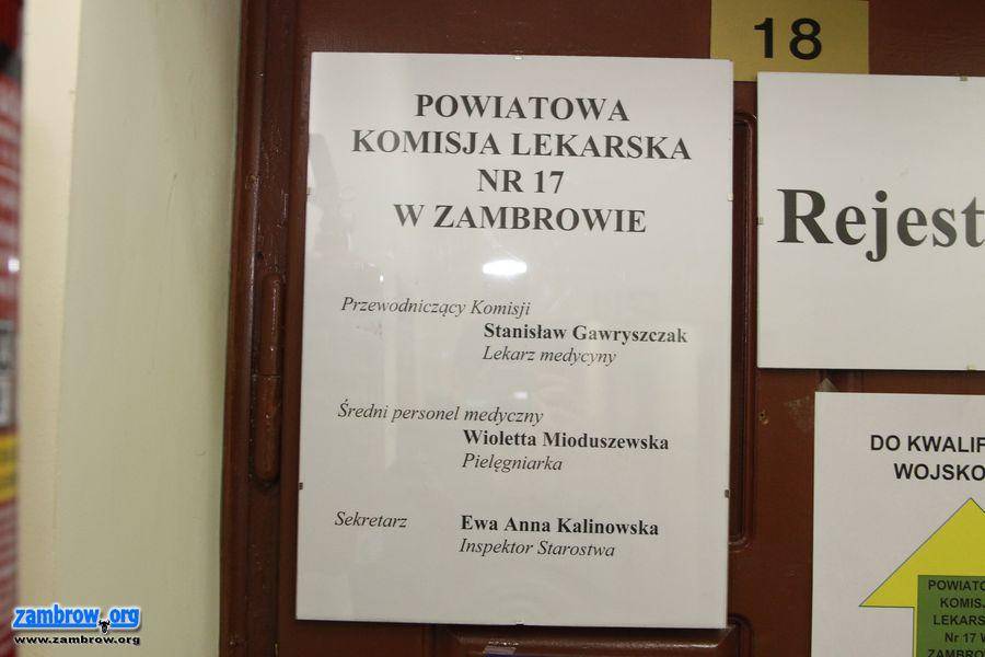 Rozpoczęła się kwalifikacja wojskowa w Zambrowie