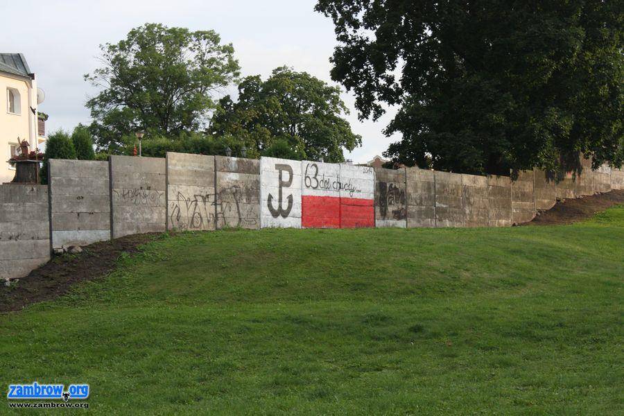 Pierwszy patriotyczny mural powstał w Zambrowie