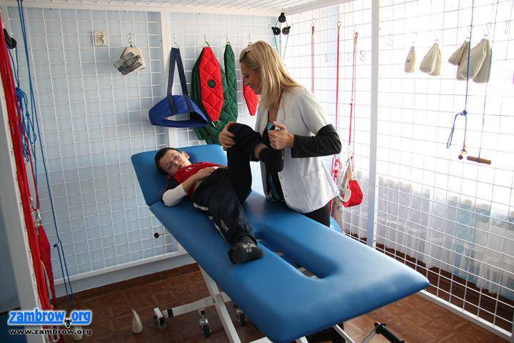 W SOSW w Długoborzu otwarto gabinet rehabilitacyjny