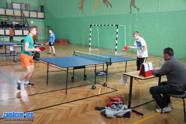 I Zambrowski Turniej Tenisa Stołowego [foto]