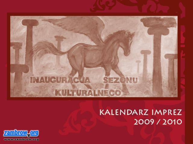 Kalendarz imprez kulturalnych MOK