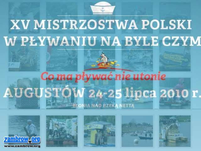 Już po raz 15 popłyną na byle czym !