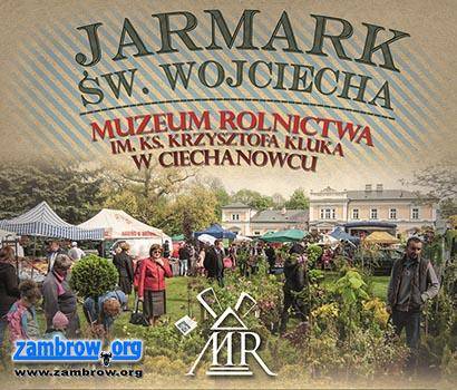 Jarmark Św. Wojciecha w Ciechanowcu już w tę niedzielę