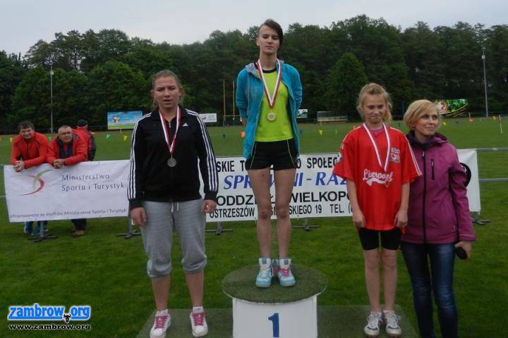 Sukcesy uczniów SOSW w Długoborzu na zawodach lekkoatletycznych