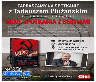 Spotkanie z Tadeuszem Płużańskim 