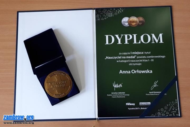 Sukces nauczycielki z Szumowa