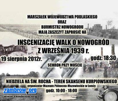 W niedzielę inscenizacja obrony Nowogrodu