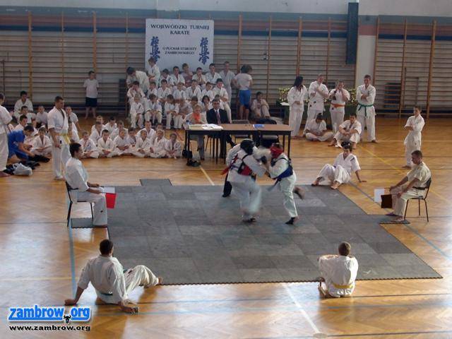 Wyniki III Wojewódzkiego Turnieju Karate o Puchar Starosty Zambrowskiego