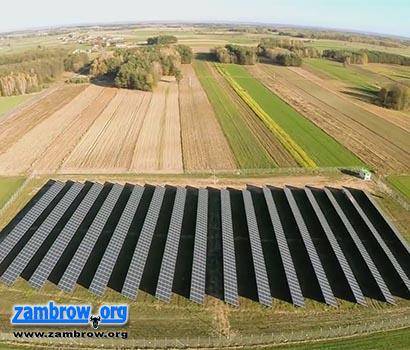 Farma fotowoltaiczna w kompleksie Podlasie Solar Park powstaje w gminie Zambrów [video]