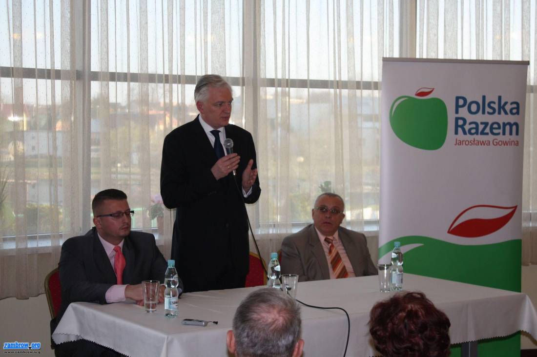 Minister Gowin odwiedził Zambrów