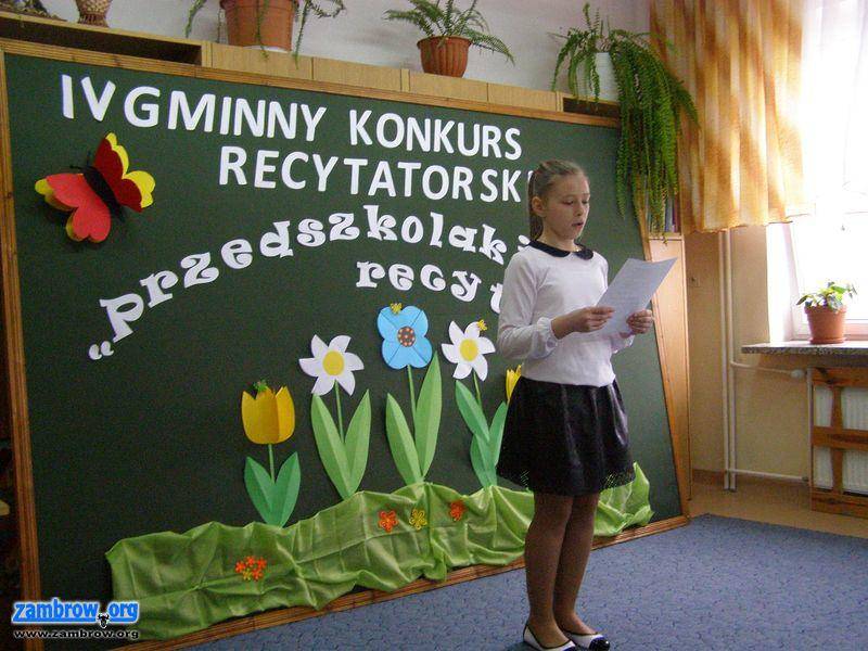 Gminny Konkurs Recytatorski rozstrzygnięty 