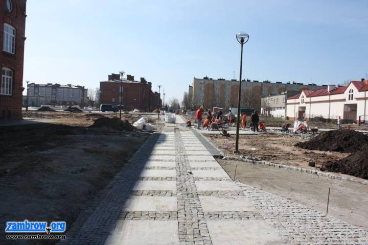Kończą budowę parku przy SP3