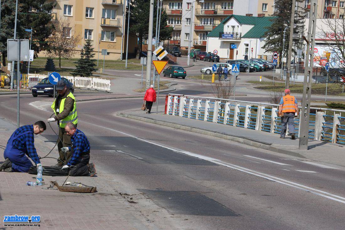 Ruszyła przebudowa mostu na ul. Kościuszki. Będzie „wahadło” [foto]