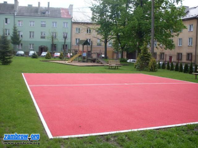 Mini-boisko przy przedszkolu
