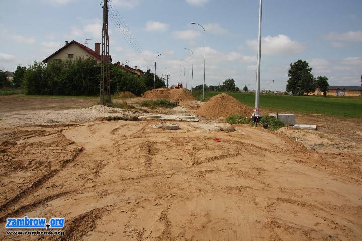 Trwa budowa ulicy Wiśniowej