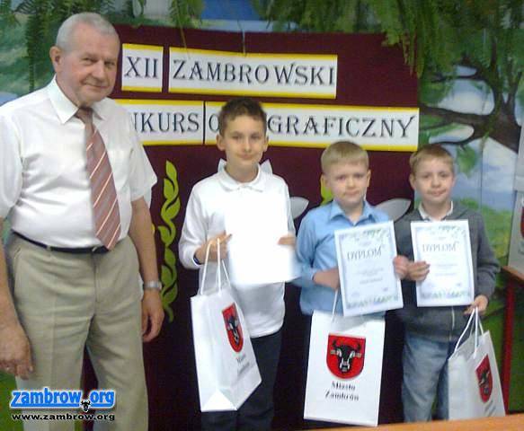 Wiosenne zmagania najmłodszych z ortografią w SP4