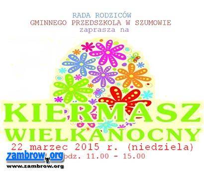 Zapraszamy na Kiermasz Wielkanocny do GOK w Szumowie