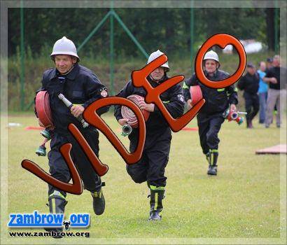 Zawody sportowo-pożarnicze w Szumowie [video]