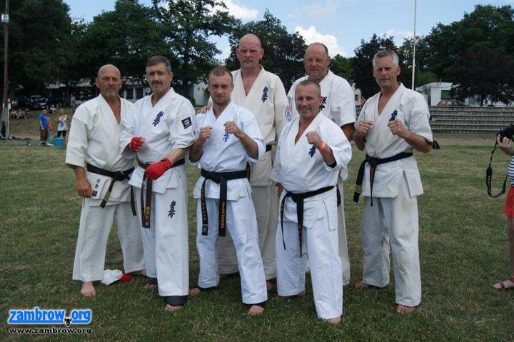 Ekipa z Podlasia na Międzynarodowym Obozie IBK Kyokushin Karate na Węgrzech