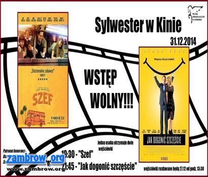 „Sylwester w Kinie” - wstęp wolny 