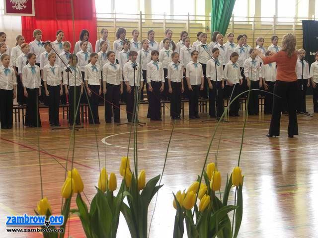 Otwarcie hali sportowej w SP nr 4 w Zambrowie