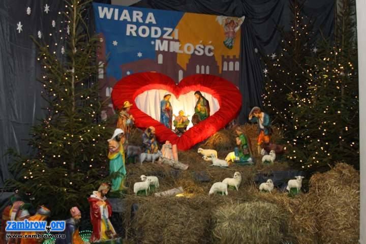 Szopki bożonarodzeniowe w zambrowskich parafiach [foto]