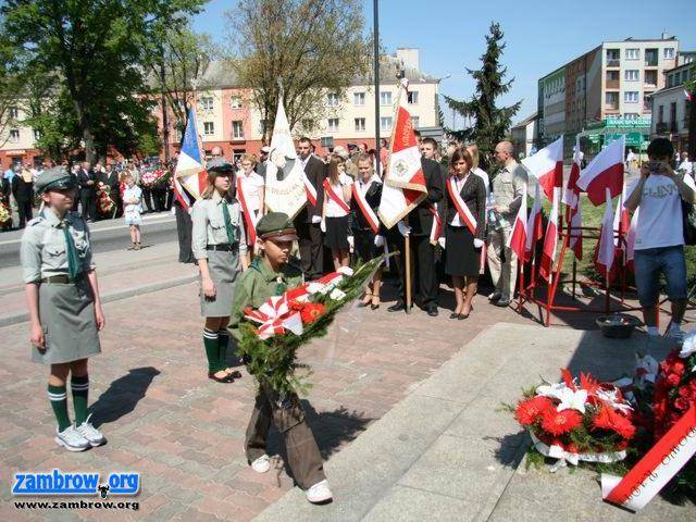 Zambrowskie obchody 219 rocznicy uchwalenia Konstytucji 3 Maja