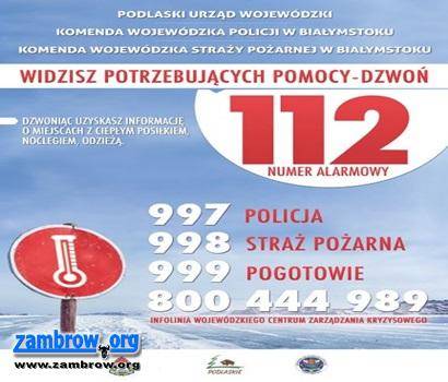 Pomóżmy drugiemu człowiekowi przetrwać zimę!