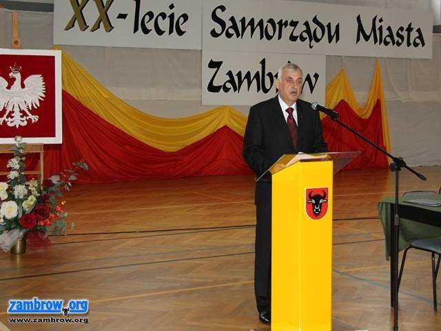 Jubileusz XX-lecia Samorządu Miasta Zambrów