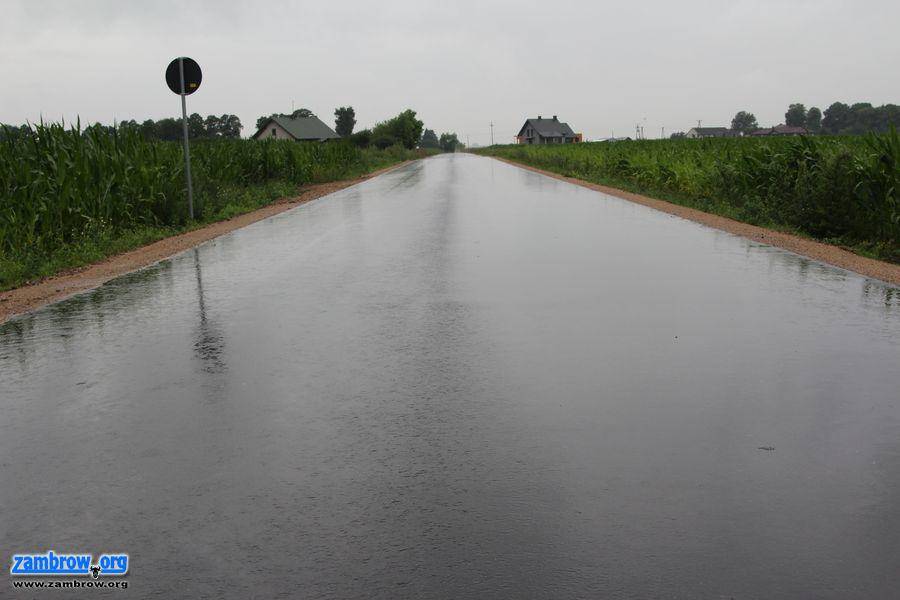 Gmina Zambrów inwestuje w drogi [foto]