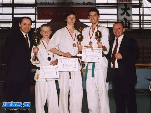Wicemistrz Polski Oyama Karate z Zambrowa