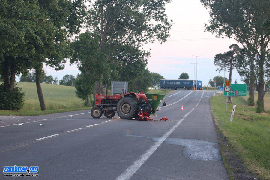 Śmiertelny wypadek na ul. Ostrowskiej. Wyjazd na Warszawę zablokowany