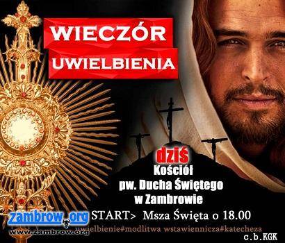 Już dziś Wieczór Uwielbienia!