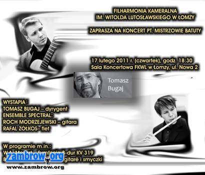 Mistrzowie Batuty w filharmonii łomżyńskiej