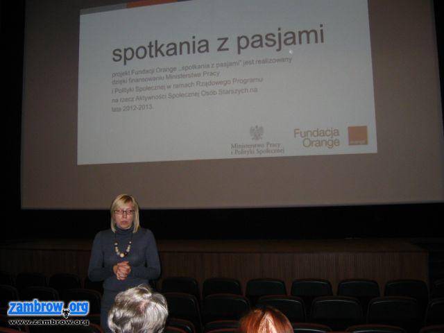 Krystyna Janda na e-spotkaniu w Centrum Kultury