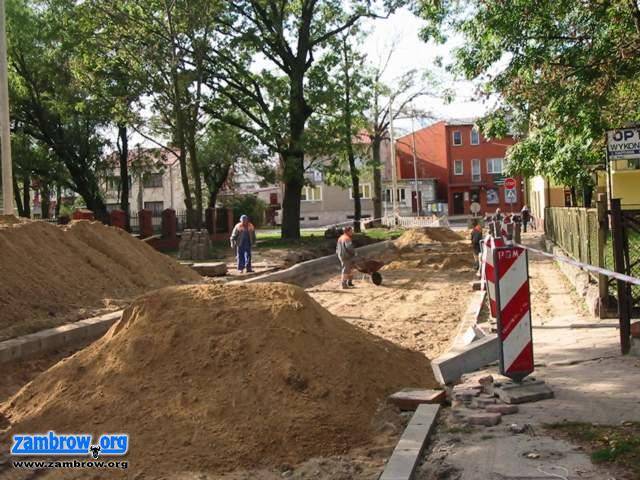 Trwa remont na ul. Fabrycznej