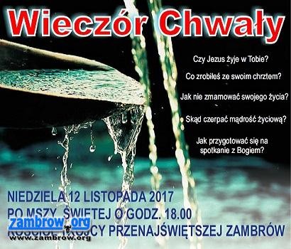 Dziś Wieczór Chwały w „Trójcy”
