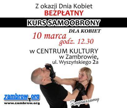 Będą uczyć kobiety samoobrony