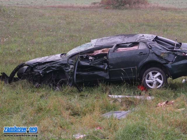 Tragedia na ósemce. Kierowca nie żyje