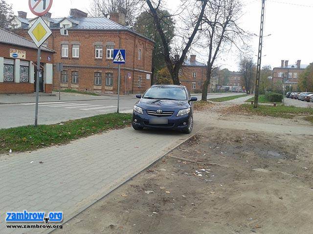Uważaj na linie - parkuj z głową!