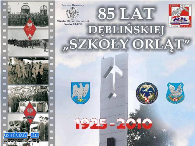 Zapraszamy na 85-lecie Dęblińskiej 