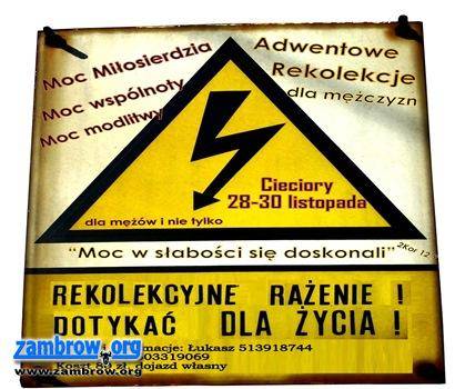 Zaryzykuj dotknięcia sieci pod duchowym napięciem. Adwentowe rekolekcje dla mężczyzn