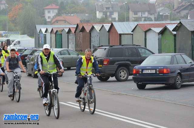Sobotnia akcja Zambrów na rowery zakończyła tegoroczny sezon rowerowy (foto)