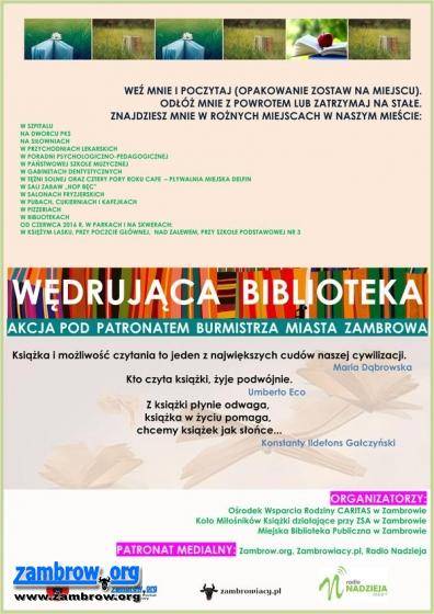 „Wędrująca Biblioteka” zawitała w parkach 