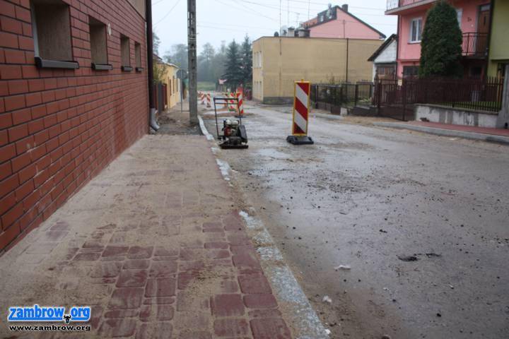 Dobiegają końca prace drogowo-budowlane na ul. Wodnej i Wąskiej
