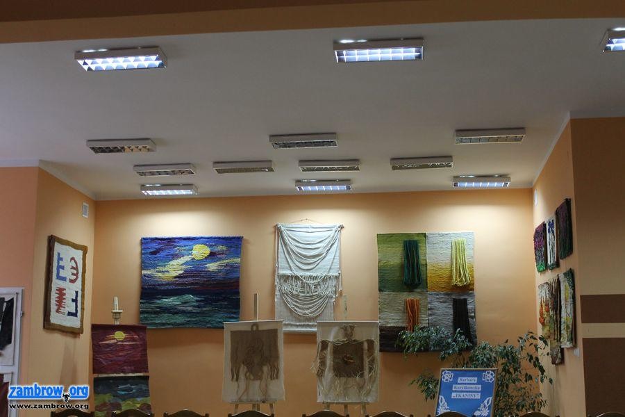 „Tkaniny” w GOK Szumowo [foto]
