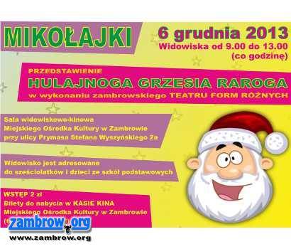 Zapraszamy na Mikołajki w Centrum Kultury