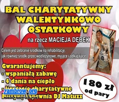 Zapraszamy na bal charytatywny