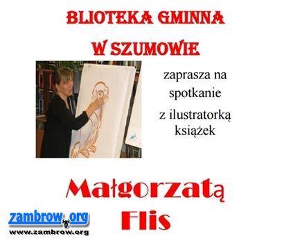 Małgorzata Flis odwiedzi dzieci w Szumowie 