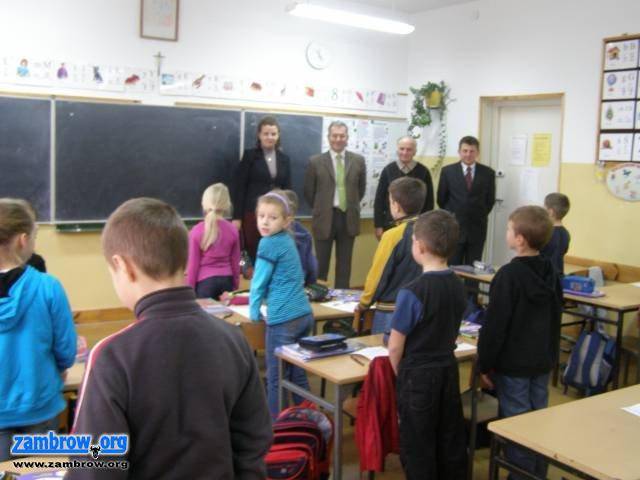 Goście z Łotwy w SP Osowiec